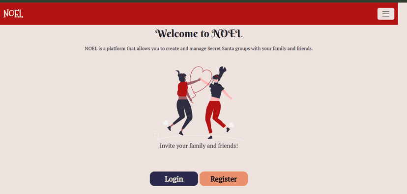 NOEL - Virtual Secret Santa Platform image